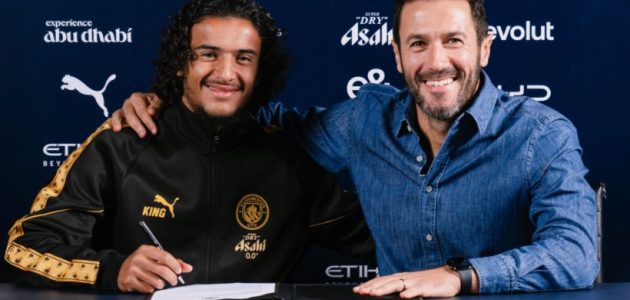 رسمياً.. مانشستر سيتي يعلن التعاقد مع أيوب بوعدي